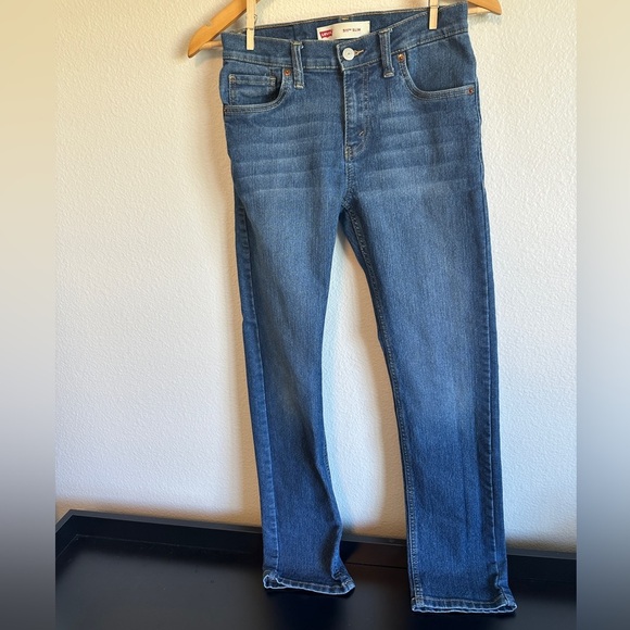 Levi's Blue Straight Jeans with Classic Style - Picture 1 of 5